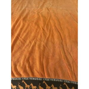 Franco Beach Company‎ Orange Beach Blanket Towel Giraffe Elephant Border Cotton